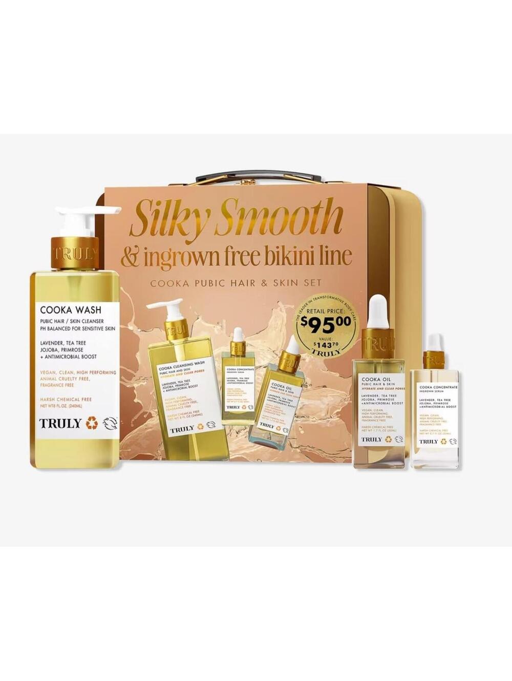Truly Cooka Pubic Hair & Skin Set